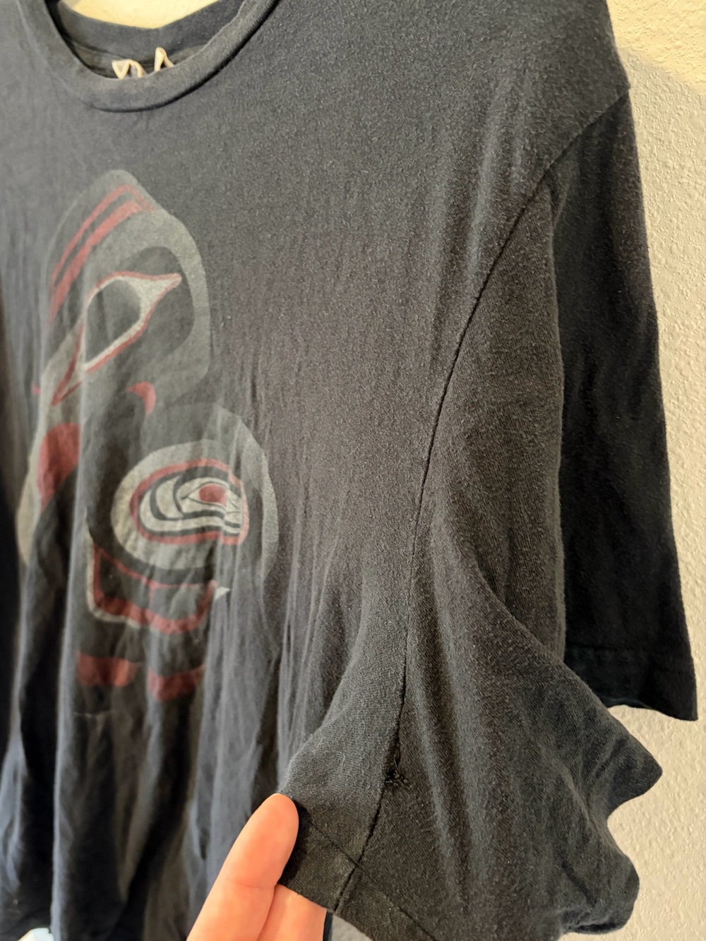 Vintage Native Origins Indigenous Formline Raven Graphic Tee XL Made in Canada - Picture 5 of 7